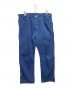 MOMOTARO JEANS桃太郎ジーンズ）の古着「刺し子デニムパンツ」｜インディゴ