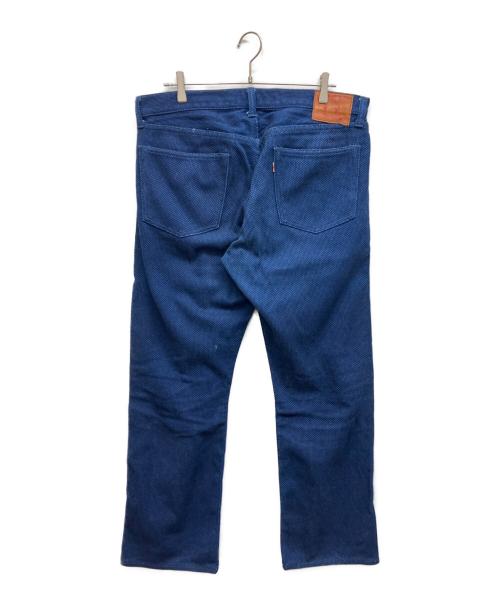 MOMOTARO JEANS（桃太郎ジーンズ）MOMOTARO JEANS (桃太郎ジーンズ) 刺し子デニムパンツ インディゴ サイズ:W36の古着・服飾アイテム