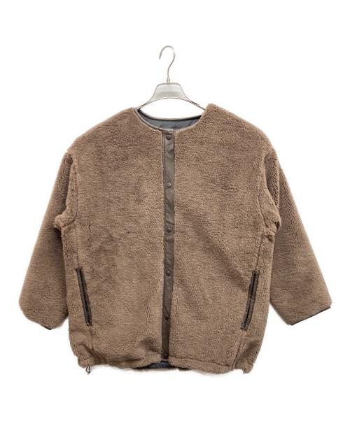 MOGA（モガ）MOGA (モガ) リバーシブルボアブルゾン ブラウン サイズ:2の古着・服飾アイテム