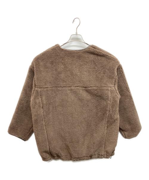 MOGA（モガ）MOGA (モガ) リバーシブルボアブルゾン ブラウン サイズ:2の古着・服飾アイテム