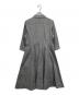 MARGARET HOWELL (マーガレットハウエル) フレアシャツワンピース グレー サイズ:M：5000円