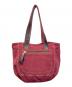 Vivienne Westwood accessories (ヴィヴィアン ウエストウッド アクセサリー) オーブプレートキャンバストートバッグ レッド：15000円