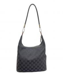 GUCCI（グッチ）の古着「GGキャンバスワンショルダーバッグ」｜ブラック