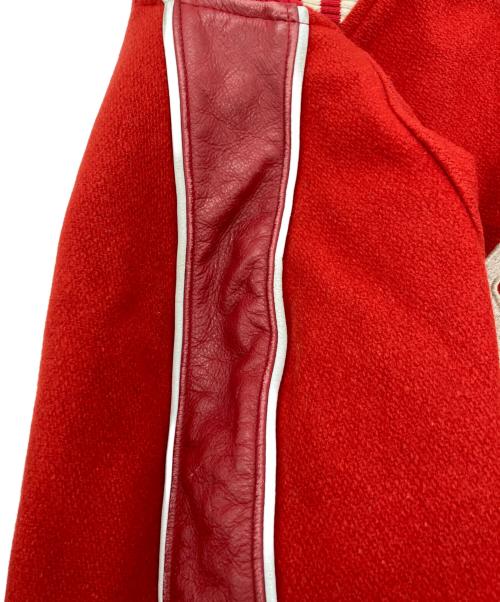 BISHOP（ビショップ）BISHOP (ビショップ) ヴィンテージスタジャン レッド サイズ:XLの古着・服飾アイテム