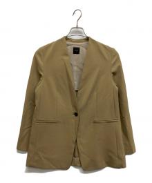Spick and Span（スピック＆スパン）の古着「トロストレッチVカラージャケット」｜ベージュ