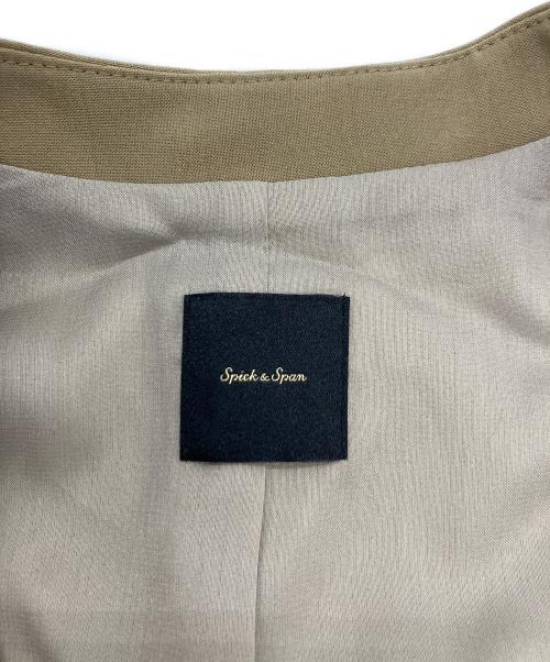 Spick and Span（スピック＆スパン）Spick and Span (スピック＆スパン) トロストレッチVカラージャケット ベージュ サイズ:36の古着・服飾アイテム