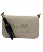 COACHコーチ）の古着「ジェス カラーブロック メッセンジャー ショルダー バッグ」｜ホワイト
