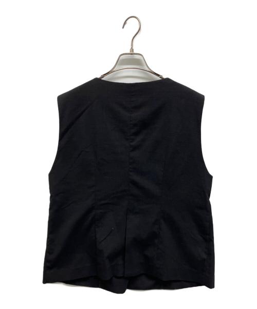 SLOBE IENA（スローブ イエナ）SLOBE IENA (スローブ イエナ) ジレ ブラック サイズ:Freeの古着・服飾アイテム