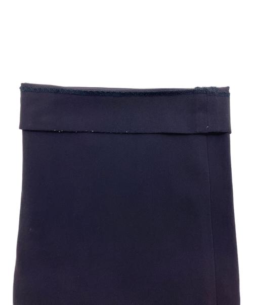 ISSEY MIYAKE WHITE LABEL（イッセイミヤケホワイトレーベル）ISSEY MIYAKE WHITE LABEL (イッセイミヤケホワイトレーベル) ストレッチパンツ ネイビー サイズ:2の古着・服飾アイテム