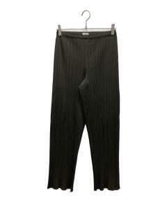 プリーツプリーズ ♥中古品 黒 ガウチョパンツ 中古・古着通販】PLEATS PLEASE ISSEY MIYAKE (プリーツプリーズ