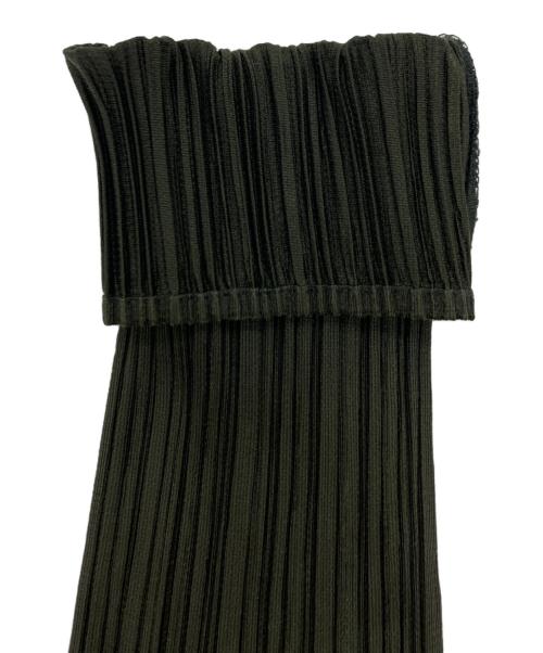 PLEATS PLEASE（プリーツプリーズ）PLEATS PLEASE (プリーツプリーズ) プリーツシャツ カーキ サイズ:4の古着・服飾アイテム
