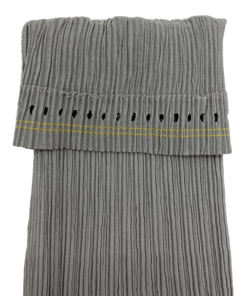 ISSEY MIYAKE（イッセイミヤケ）ISSEY MIYAKE (イッセイミヤケ) プリーツ3Bテーラードジャケット グリーン サイズ:Mの古着・服飾アイテム