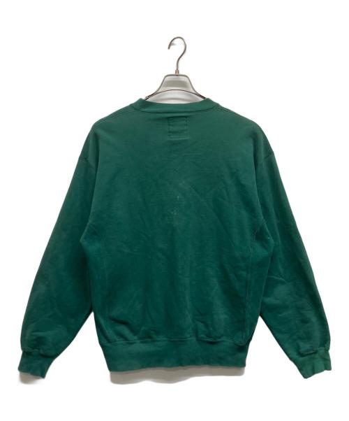 RUSSELL ATHLETIC（ラッセルアスレチック）RUSSELL ATHLETIC (ラッセルアスレチック) 90's3段カレッジプリントスウェット グリーン サイズ:Mの古着・服飾アイテム