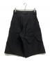 GOAT ESSENCE (ゴートエッセンス) TUCK WIDE SHORTS ブラック サイズ:1：15000円