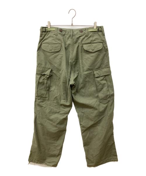 US ARMY（ユーエスアーミー）US ARMY (ユーエスアーミー) M-65 FIELD PANTS カーゴパンツ カーキ サイズ:Ｌの古着・服飾アイテム