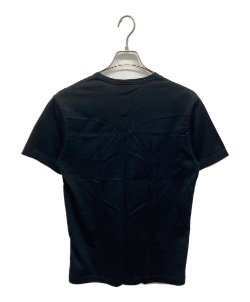 BURBERRY BLACK LABEL（バーバリーブラックレーベル）BURBERRY BLACK LABEL (バーバリーブラックレーベル) VネックTシャツ ブラック サイズ:2の古着・服飾アイテム