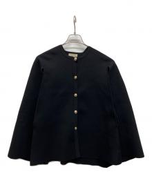 UNITED ARROWS TOKYO（ユナイテッドアローズトウキョウ）の古着「ケープ カーディガン」｜ブラック