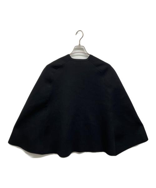 UNITED ARROWS TOKYO（ユナイテッドアローズトウキョウ）UNITED ARROWS TOKYO (ユナイテッドアローズトウキョウ) ケープ カーディガン ブラック サイズ:Freeの古着・服飾アイテム