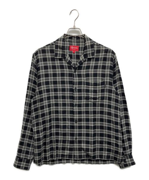 SUPREME（シュプリーム）Supreme (シュプリーム) Plaid Flannel Shirt ブラック サイズ:Ｓの古着・服飾アイテム