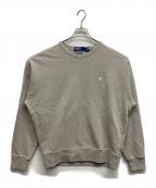 POLO RALPH LAUREN×RHC Ron Hermanポロ・ラルフローレン×アールエイチシー ロンハーマン）の古着「オーガニックコットンスウェット」｜ベージュ