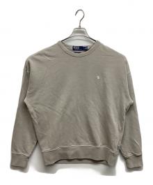 POLO RALPH LAUREN×RHC Ron Herman（ポロ・ラルフローレン×アールエイチシー ロンハーマン）の古着「オーガニックコットンスウェット」｜ベージュ