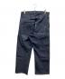 SCYEBASICS (サイベーシックス) Denim Cinch Back Trousers インディゴ サイズ:29：10000円