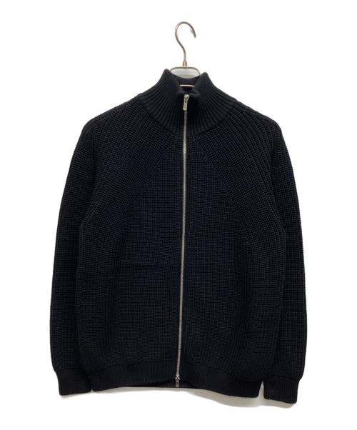 BATONER（バトナ―）BATONER (バトナ―) SIGNATURE DRIVERS KNIT ブラック サイズ:1の古着・服飾アイテム