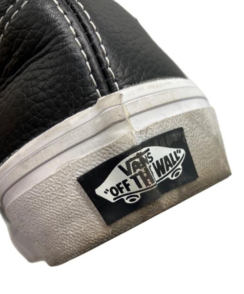 VANS（ヴァンズ）VANS (ヴァンズ) OLD SKOOL LEATHER BLACK/WHITE ブラック サイズ:26.5cmの古着・服飾アイテム