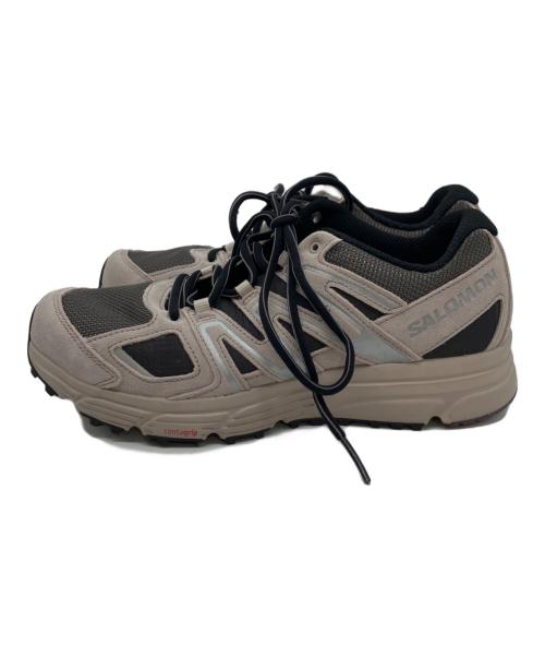 SALOMON（サロモン）SALOMON (サロモン) X-MISSION 4 SUEDE ベージュ サイズ:26㎝の古着・服飾アイテム