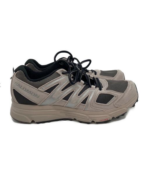 SALOMON（サロモン）SALOMON (サロモン) X-MISSION 4 SUEDE ベージュ サイズ:26㎝の古着・服飾アイテム