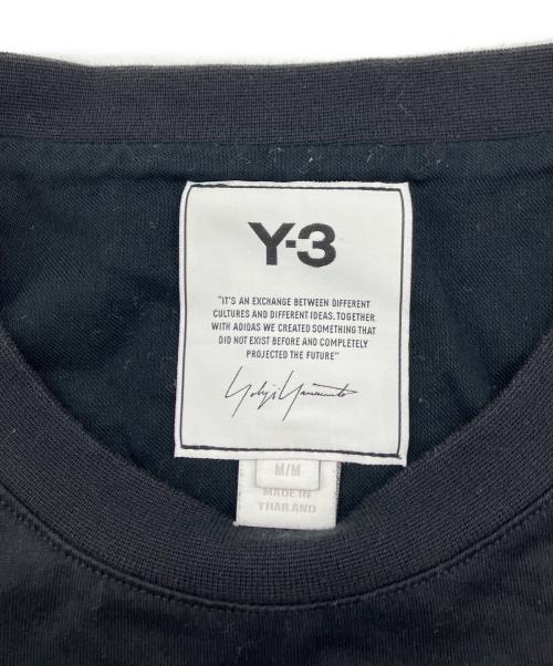 Y-3（ワイスリー）Y-3 (ワイスリー) M CLASSIC PAPER JERSEY SS TEE ブラック サイズ:Mの古着・服飾アイテム
