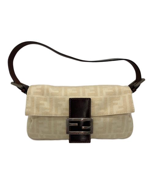 FENDI（フェンディ）FENDI (フェンディ) FENDI ズッカマンマバケットハンドバッグ ベージュ サイズ:下記参照の古着・服飾アイテム