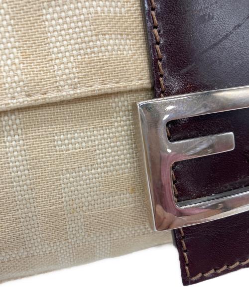 FENDI（フェンディ）FENDI (フェンディ) FENDI ズッカマンマバケットハンドバッグ ベージュ サイズ:下記参照の古着・服飾アイテム