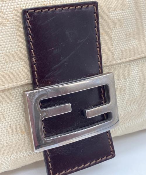 FENDI（フェンディ）FENDI (フェンディ) FENDI ズッカマンマバケットハンドバッグ ベージュ サイズ:下記参照の古着・服飾アイテム