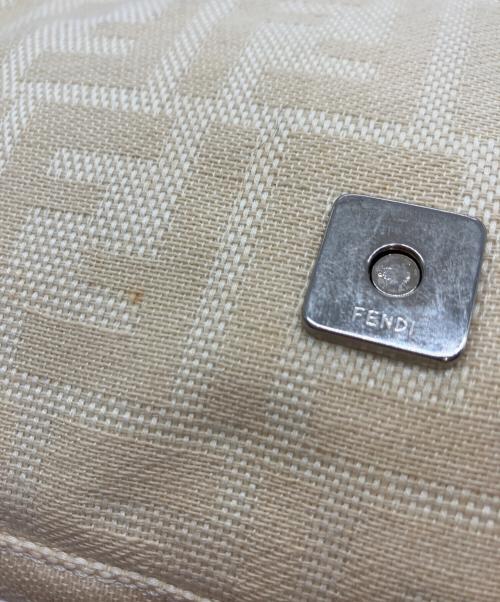 FENDI（フェンディ）FENDI (フェンディ) FENDI ズッカマンマバケットハンドバッグ ベージュ サイズ:下記参照の古着・服飾アイテム