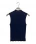 L'Appartement（アパルトモン）の古着「No Sleeve Rib Knit」｜ネイビー