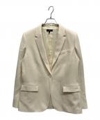 theoryセオリー）の古着「Admiral Crepe Staple BLAZER」｜アイボリー