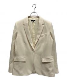 theory（セオリー）の古着「Admiral Crepe Staple BLAZER」｜アイボリー