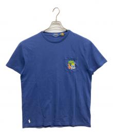 POLO RALPH LAUREN（ポロ・ラルフローレン）の古着「刺繍Tシャツ」｜ネイビー
