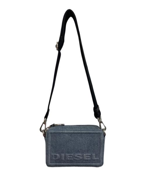 DIESEL（ディーゼル）DIESEL (ディーゼル) DIESEL ミニクロスボディカメラバッグ インディゴ サイズ:下記参照の古着・服飾アイテム