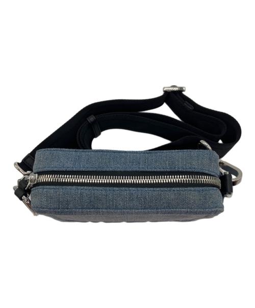 DIESEL（ディーゼル）DIESEL (ディーゼル) DIESEL ミニクロスボディカメラバッグ インディゴ サイズ:下記参照の古着・服飾アイテム