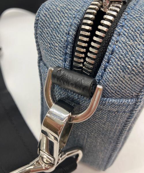 DIESEL（ディーゼル）DIESEL (ディーゼル) DIESEL ミニクロスボディカメラバッグ インディゴ サイズ:下記参照の古着・服飾アイテム