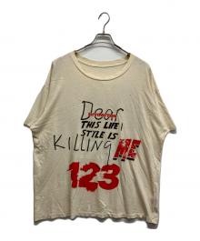 RRR123（リヴィントンロイレビス）の古着「Killing Me Tシャツ」｜アイボリー