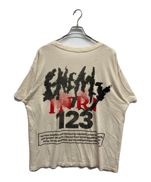 RRR123（リヴィントンロイレビス）RRR123 (リヴィントンロイレビス) Killing Me Tシャツ アイボリー サイズ:Lの古着・服飾アイテム