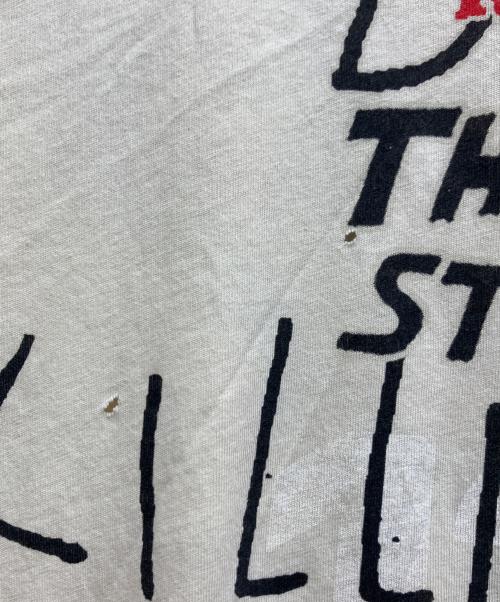 RRR123（リヴィントンロイレビス）RRR123 (リヴィントンロイレビス) Killing Me Tシャツ アイボリー サイズ:Lの古着・服飾アイテム