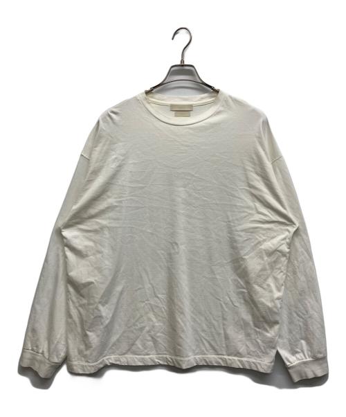 YOKE（ヨーク）YOKE (ヨーク) T-SHIRT LONG SLEEVES ホワイト サイズ:3の古着・服飾アイテム