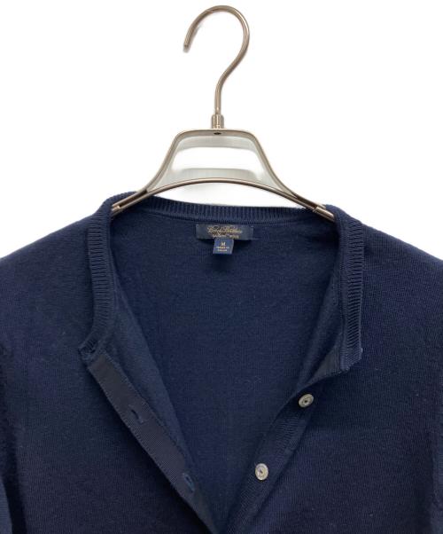 BROOKS BROTHERS（ブルックスブラザーズ）BROOKS BROTHERS (ブルックスブラザーズ) ニットカーディガン ネイビー サイズ:Mの古着・服飾アイテム