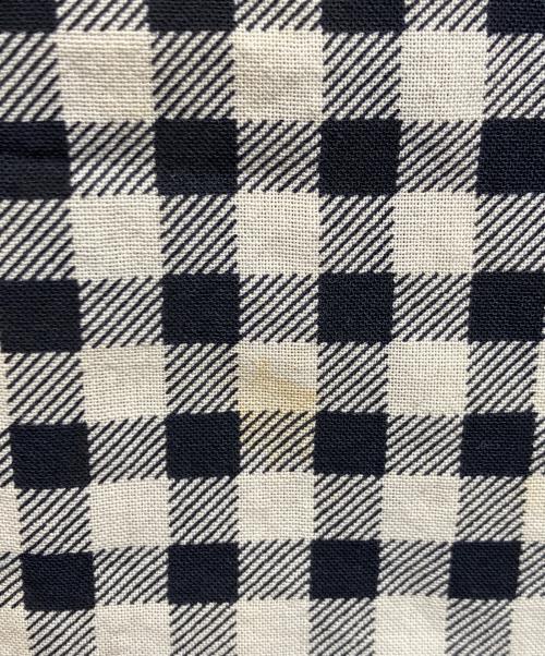 ROBE DE CHAMBRE COMME DES GARCONS（ローブドシャンブル コムデギャルソン）ROBE DE CHAMBRE COMME DES GARCONS (ローブドシャンブル コムデギャルソン) ウールチェックパンツ アイボリー×ブラック サイズ:無しの古着・服飾アイテム