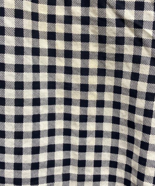 ROBE DE CHAMBRE COMME DES GARCONS（ローブドシャンブル コムデギャルソン）ROBE DE CHAMBRE COMME DES GARCONS (ローブドシャンブル コムデギャルソン) ウールチェックパンツ アイボリー×ブラック サイズ:無しの古着・服飾アイテム