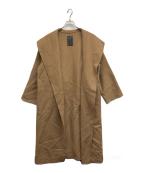 Nobleノーブル）の古着「COLOMBO  ビッグショールカラーリバーコート」｜ブラウン